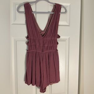 Mauve Windsor Romper